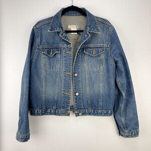 EVAN PICONE Denim Jeans Medium Wash Jacket Size L